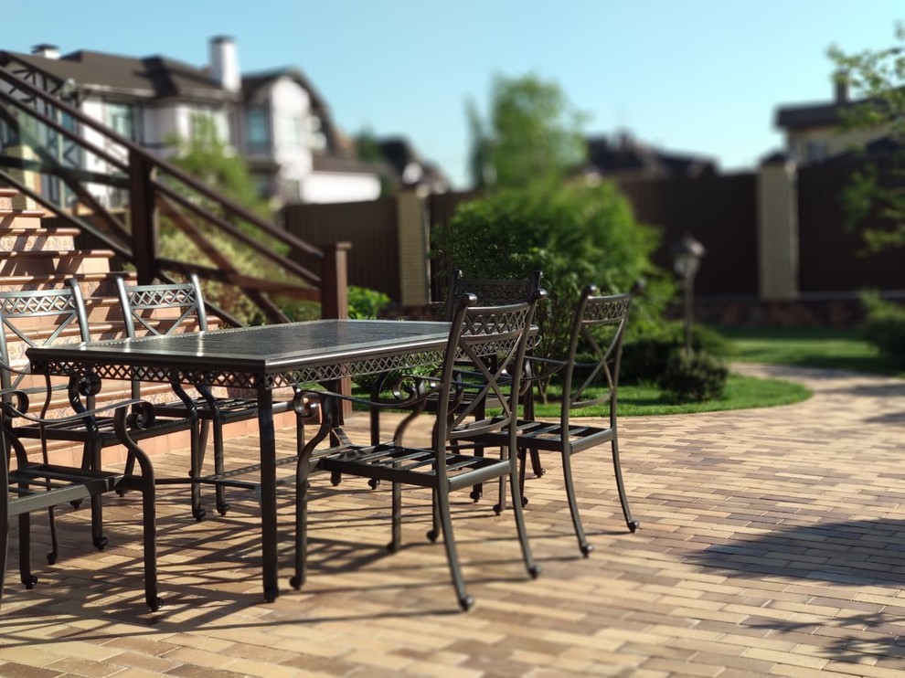 Проект участка с террасированием.