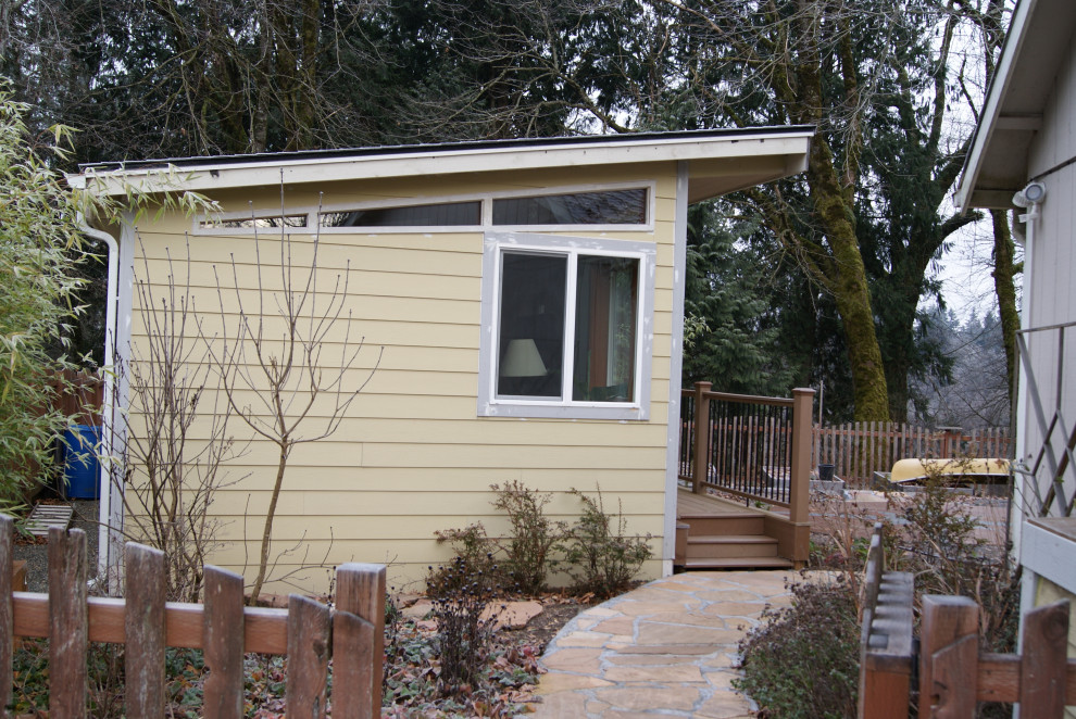 Deck Build With Railing