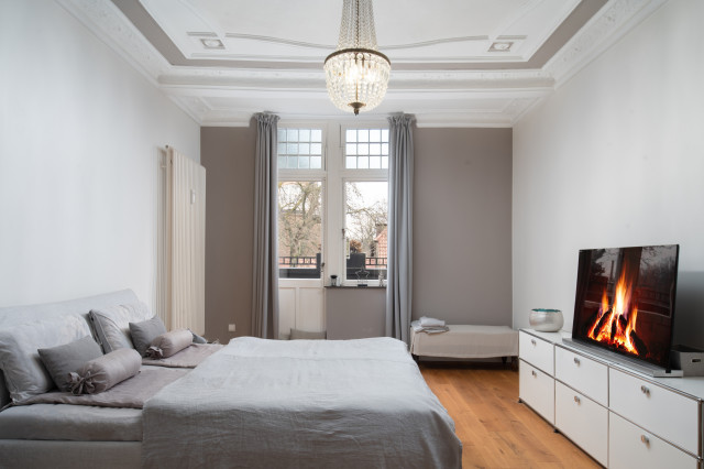 Moderner Bremer Altbau bedroom