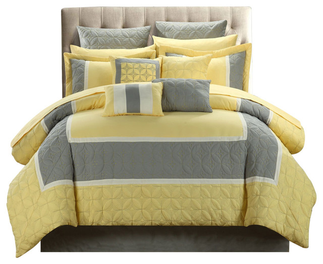 Bag Comforter Bed Sheet Set, 24 Piece Bed In A Bag King