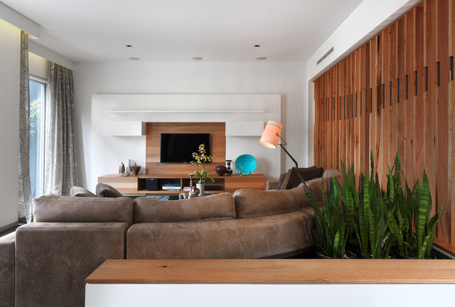 Brighton Home contemporary-vardagsrum
