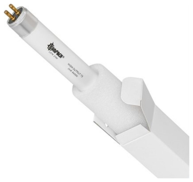 SunPack T5HO 6400K Strip Grow Light Replacement Bulb, 48