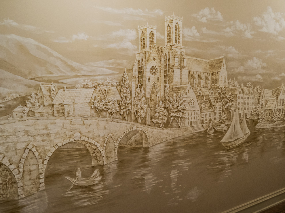 Рельеф "Европейский город"