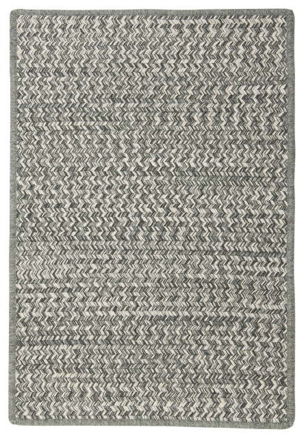 Colonial Mills Hayley Tweed Braided Rug, 4X7 - Contemporary - Area Rugs ...