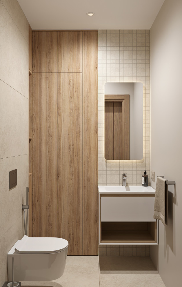 2-комнатная квартира для семейной пары в современном стиле