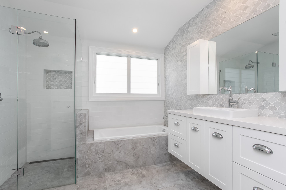 Hamptons House @ Mona Vale - Beach Style - Bathroom - Sydney - by ...