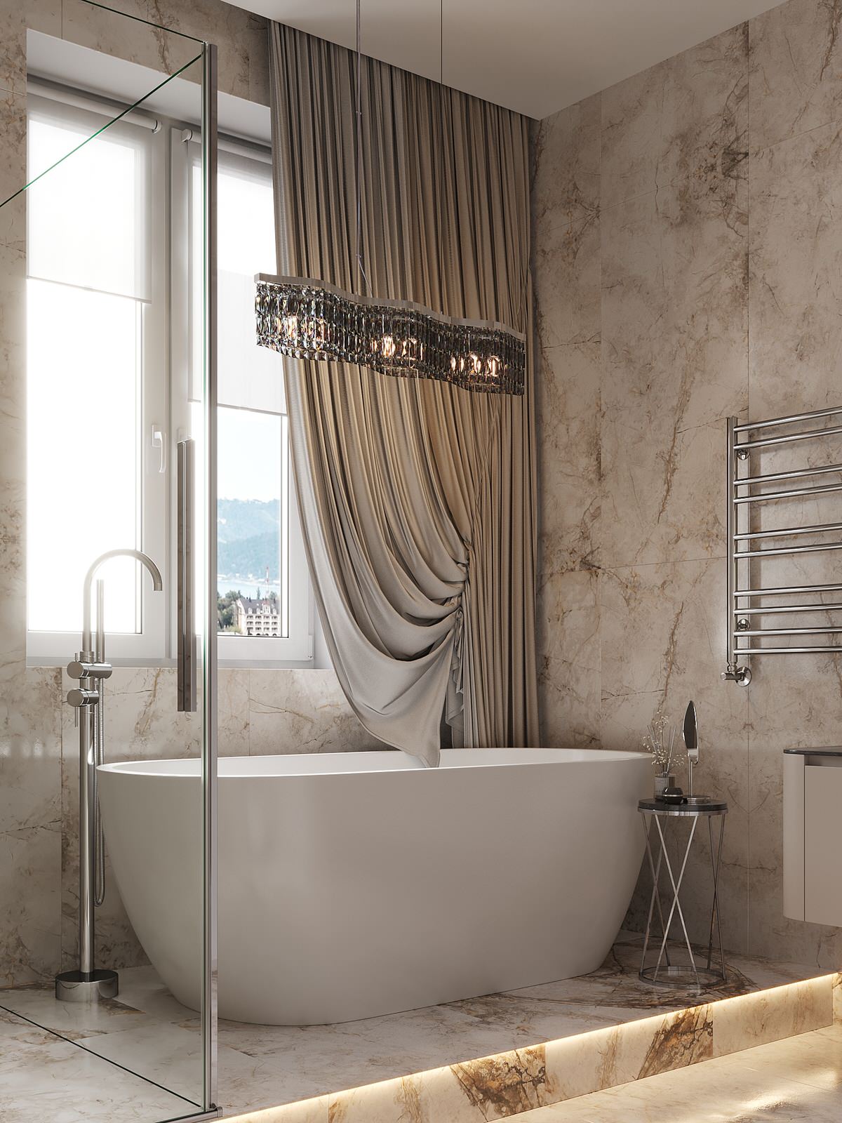 Ванная комната в частном доме