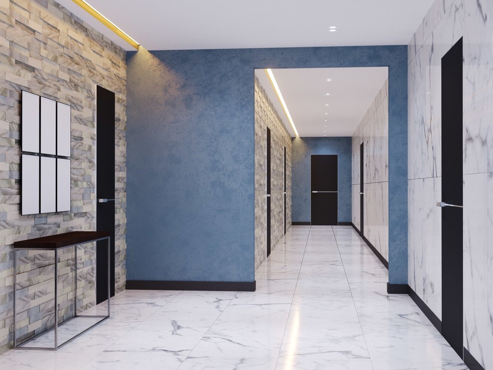 Варианты дизайна коридора в административном здании