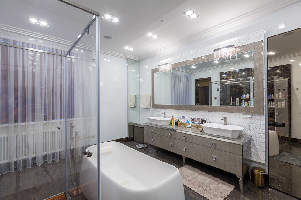 Ванная комната с душевой