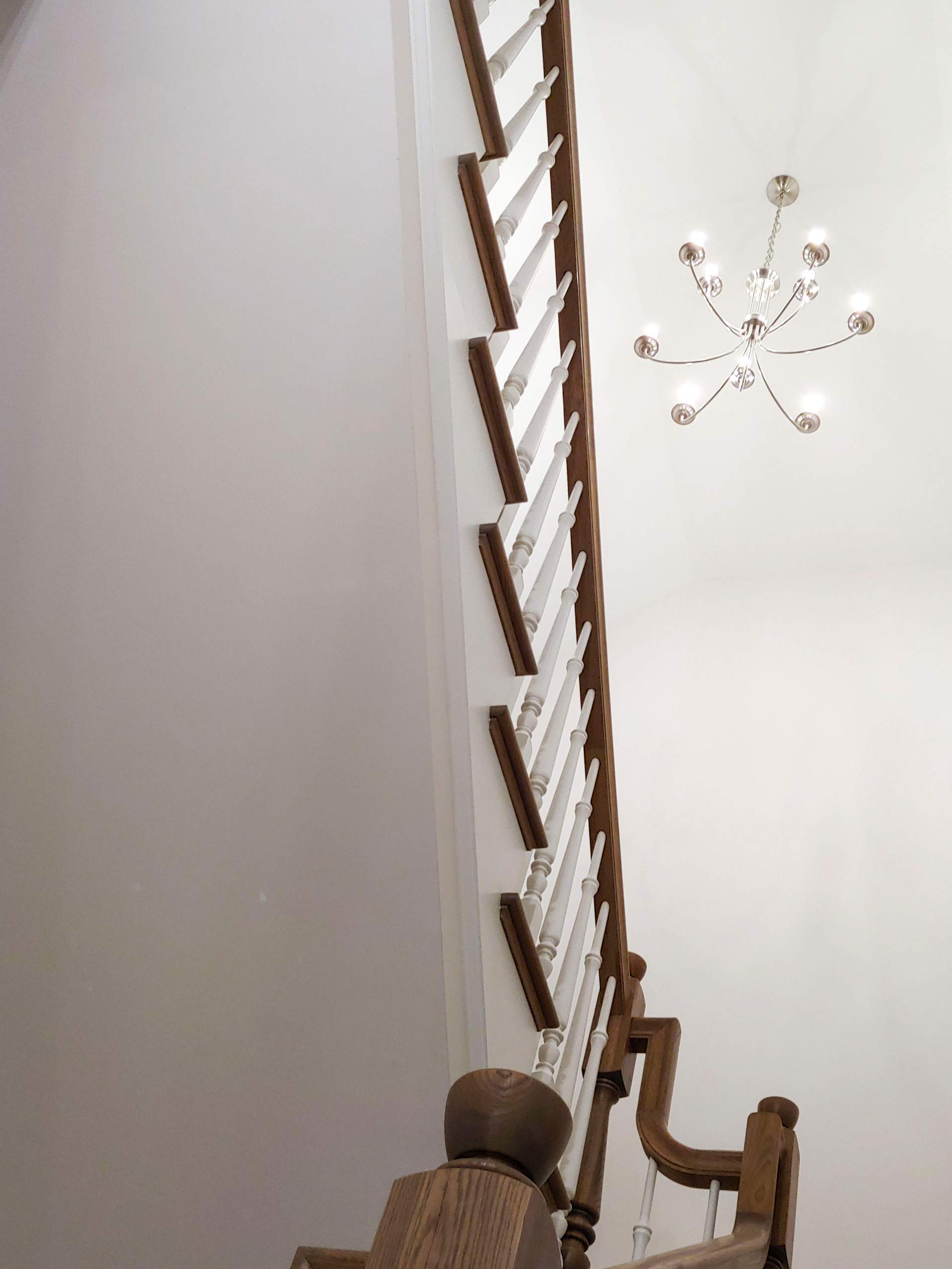 103_Classic Staircase with Stunning Handcrafted Oak Railing System, Aldie VA 201