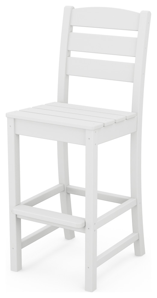 Lakeside Bar Side Chair, White