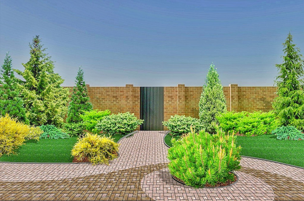 Ландшафтный дизайн в п. Молодёжный (Иркутск)