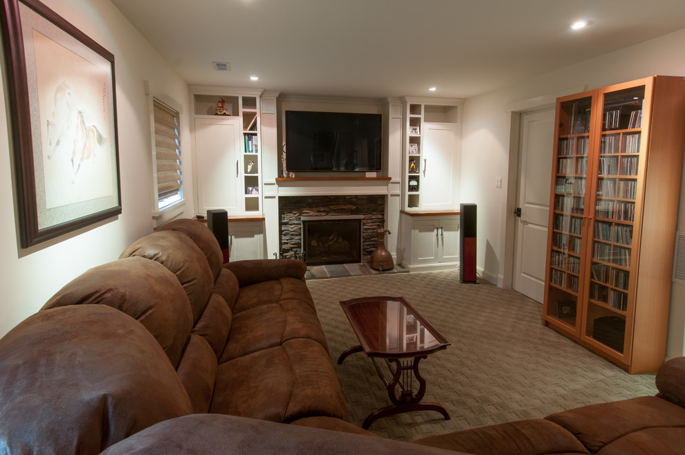 Transitional basement photo in DC Metro