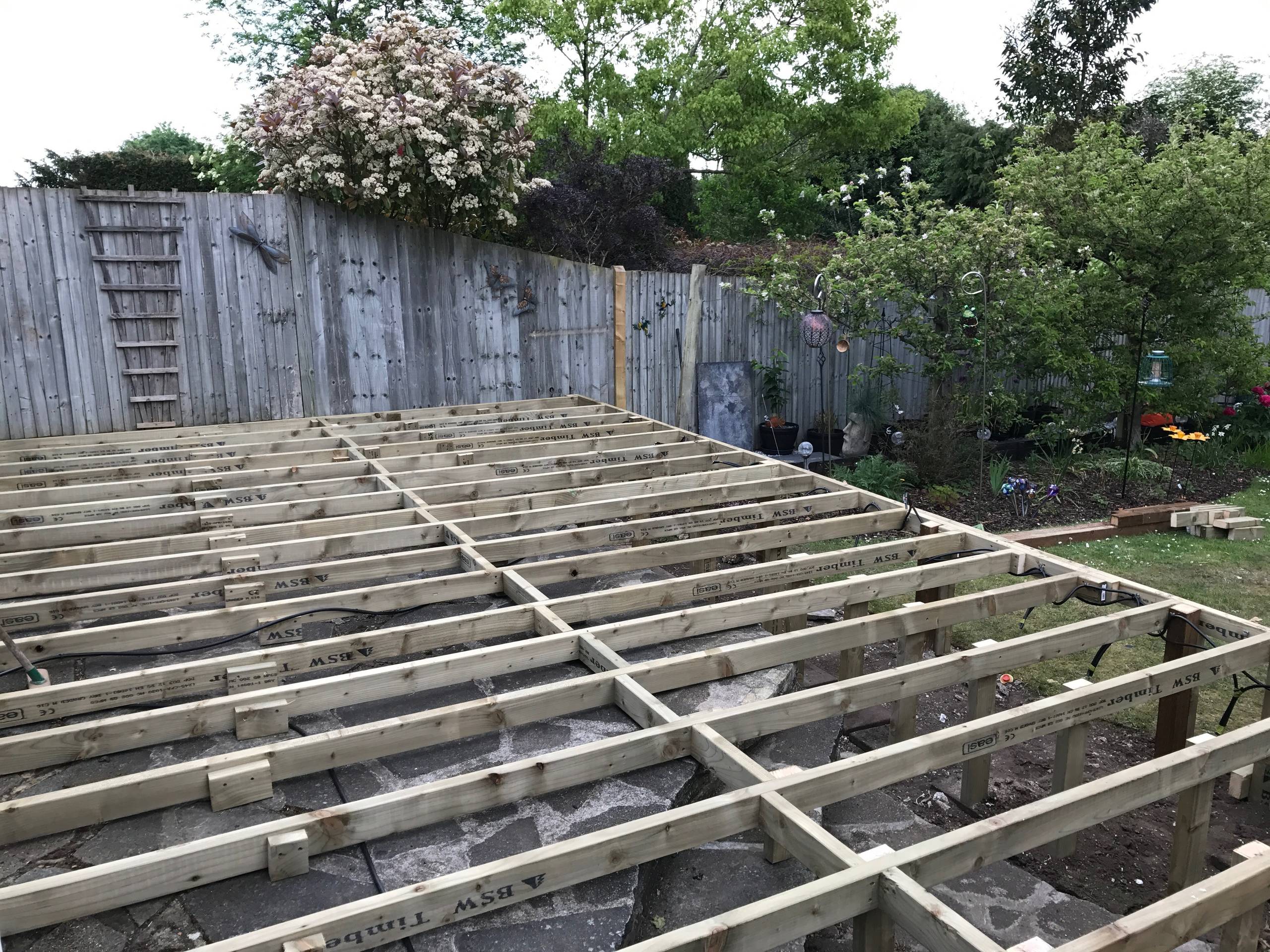 Decking Project in Epsom Surrey