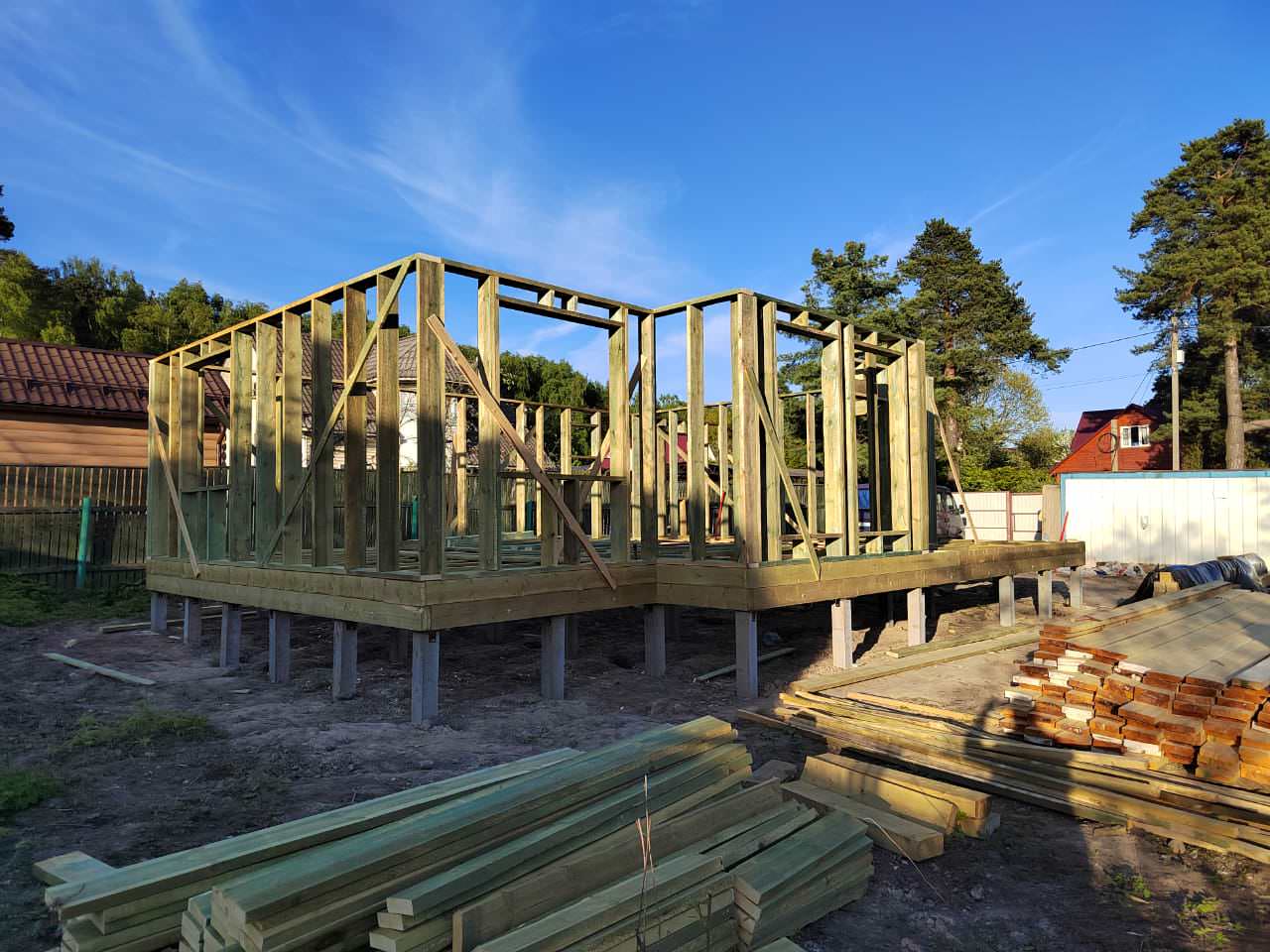 Каркасные дома