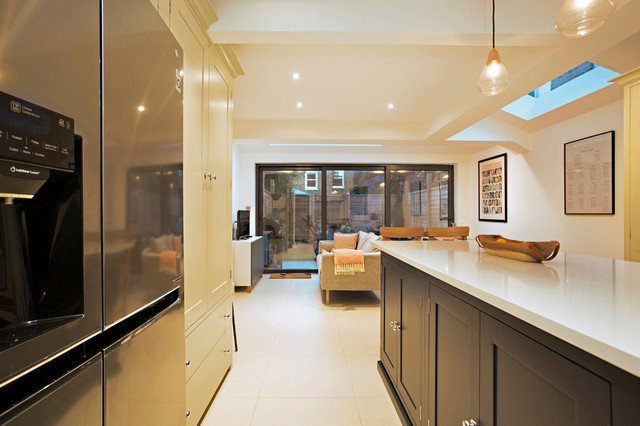 Darrell Rad SE22 - kitchen extension trendy-koekken