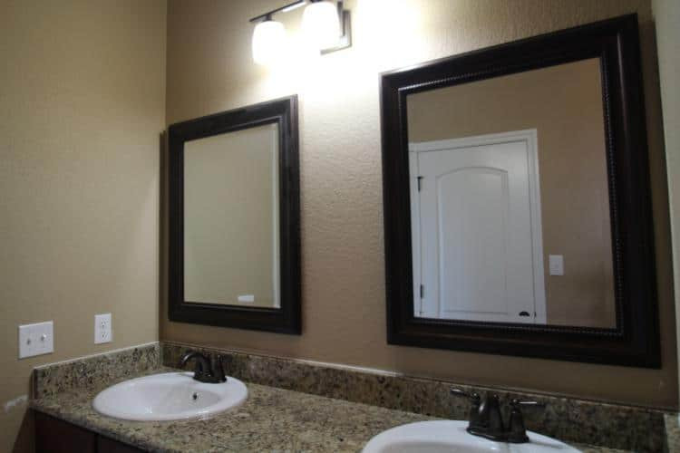 Example of a transitional home design design in Austin