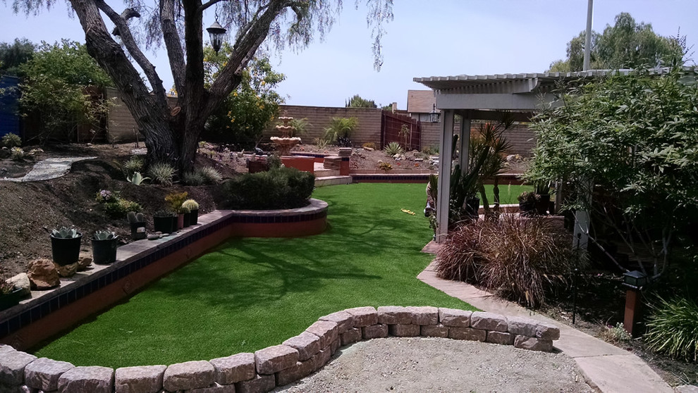 サンディエゴにあるおしゃれな庭の写真