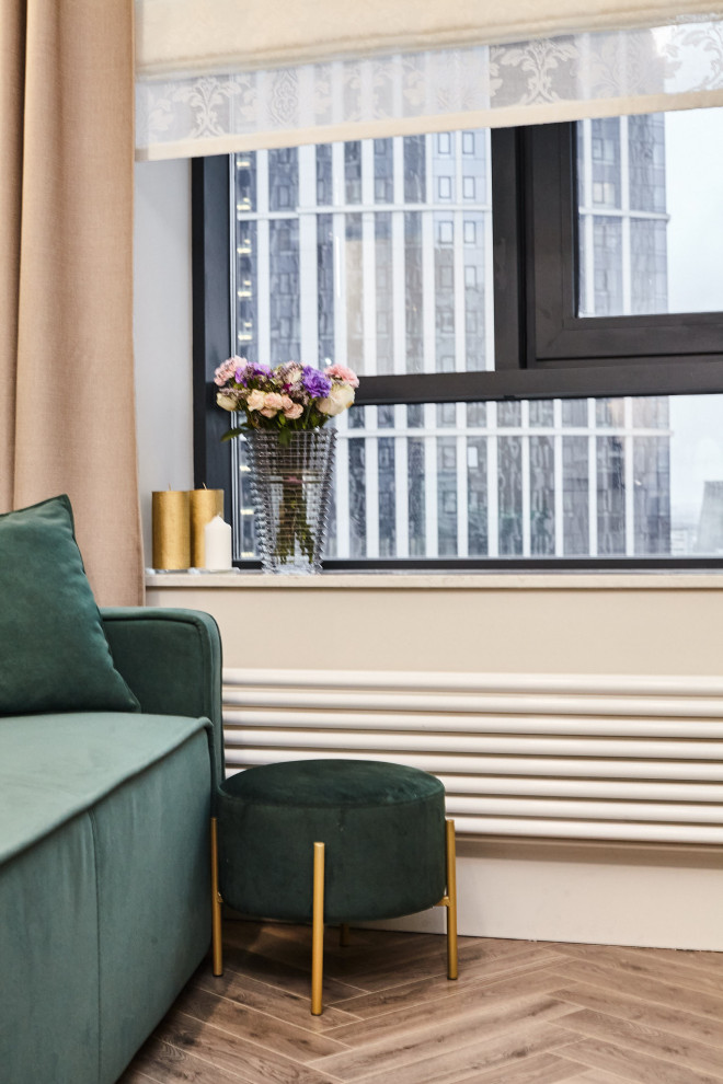 Проект 1-комнатной квартиры LIKE A DIAMOND.