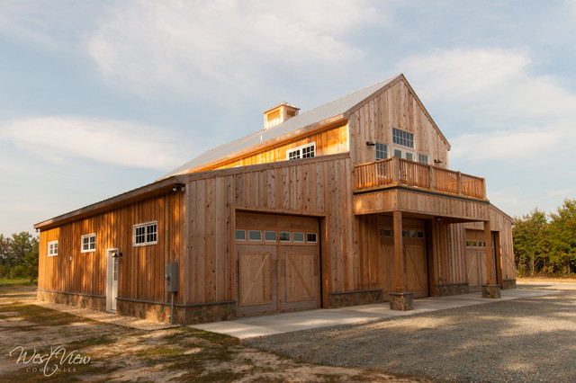 Hunting Lodge - Farmhouse - Exterior - richmond - by WestView Companies ...