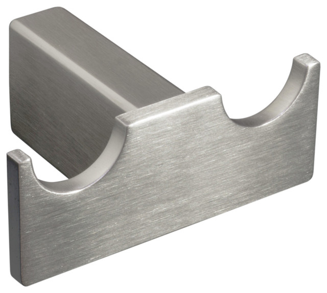 Celeste Platinum Bathroom Towel Hook Double Robe Brushed Nickel Stainless Steel Celeste Platinum Bathroom Towel Hook Double Robe Brushed Nickel Stainless Steel