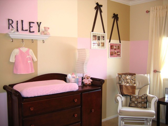 Modern Nursery Sacramento Putnam - Modern Pink Nursery modern-nursery