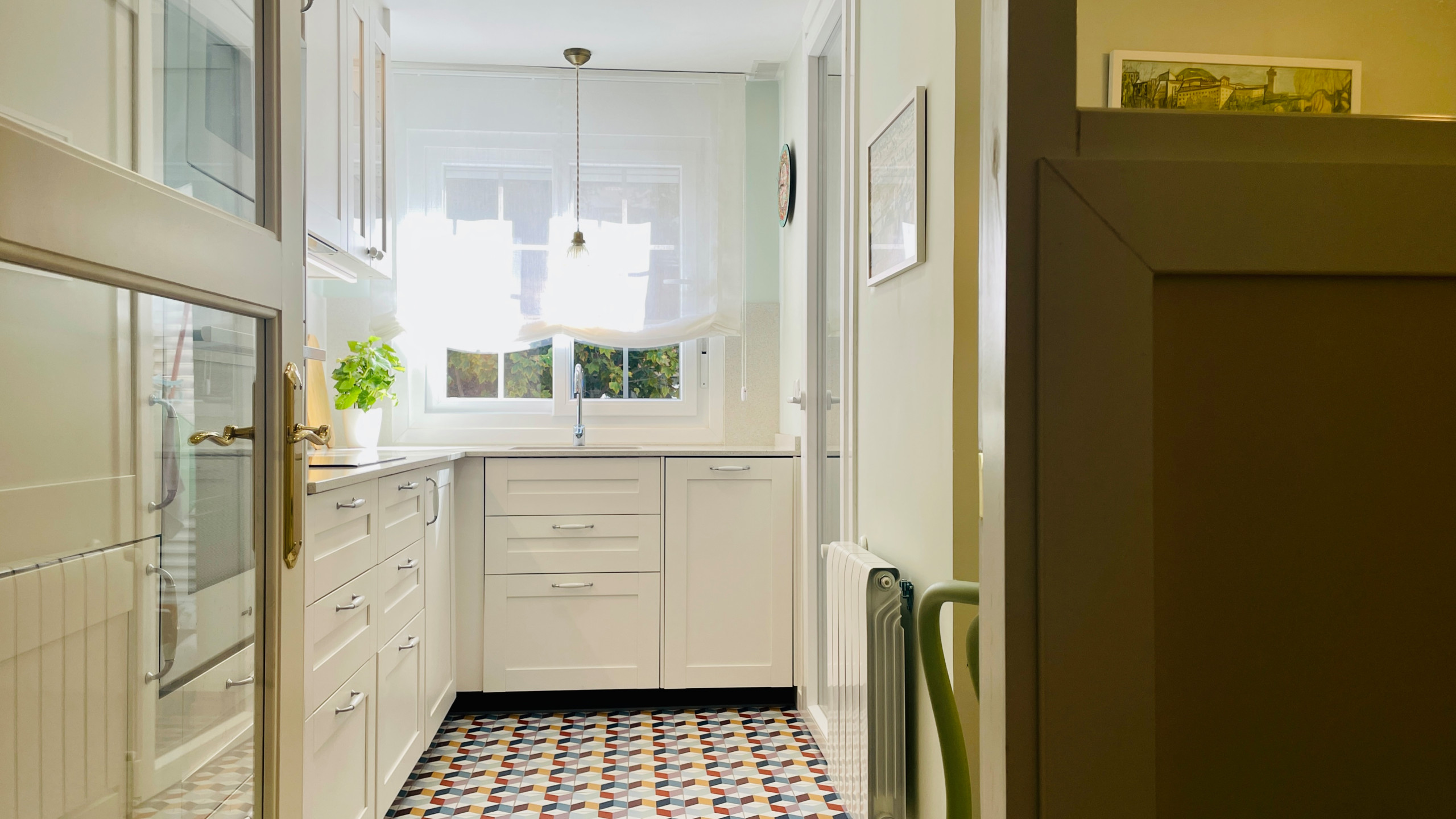 Piso De La Cocina Antes O
