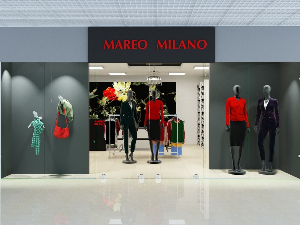 проект салона модной женской одежды