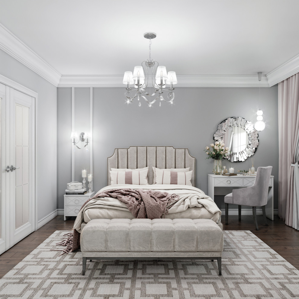 Проект квартиры в стиле современная классика