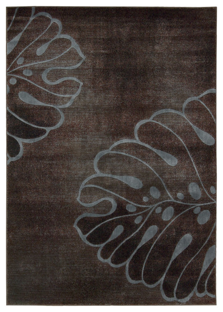 Expressions XP03 2' x 5'9" Brown Rug
