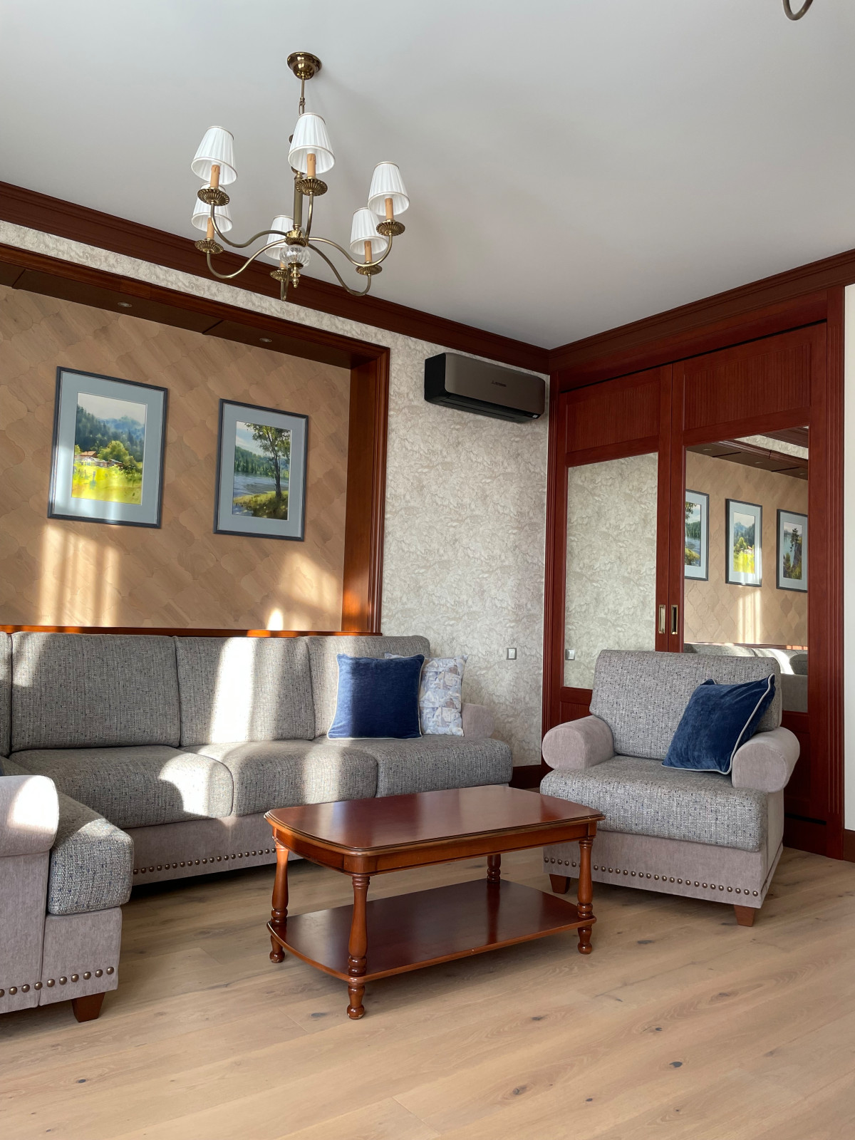 Дизайн двухуровневой квартиры 157 кв.м. "Мансарда" для семьи с двумя детьми