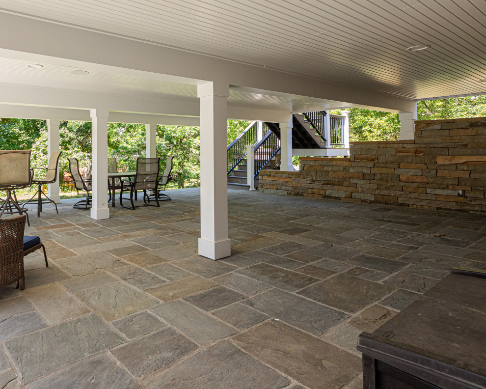 Transitional patio photo in Cincinnati