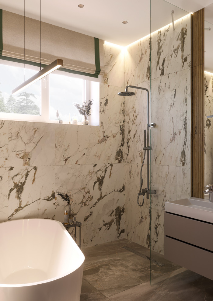 Дизайн интерьера дома в Новофедоровском