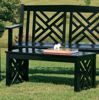 Fretwork Garden Table