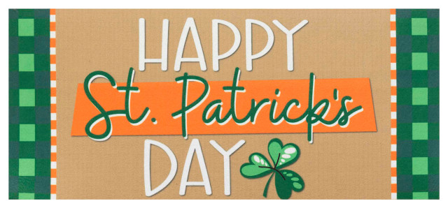 st patricks day doormats