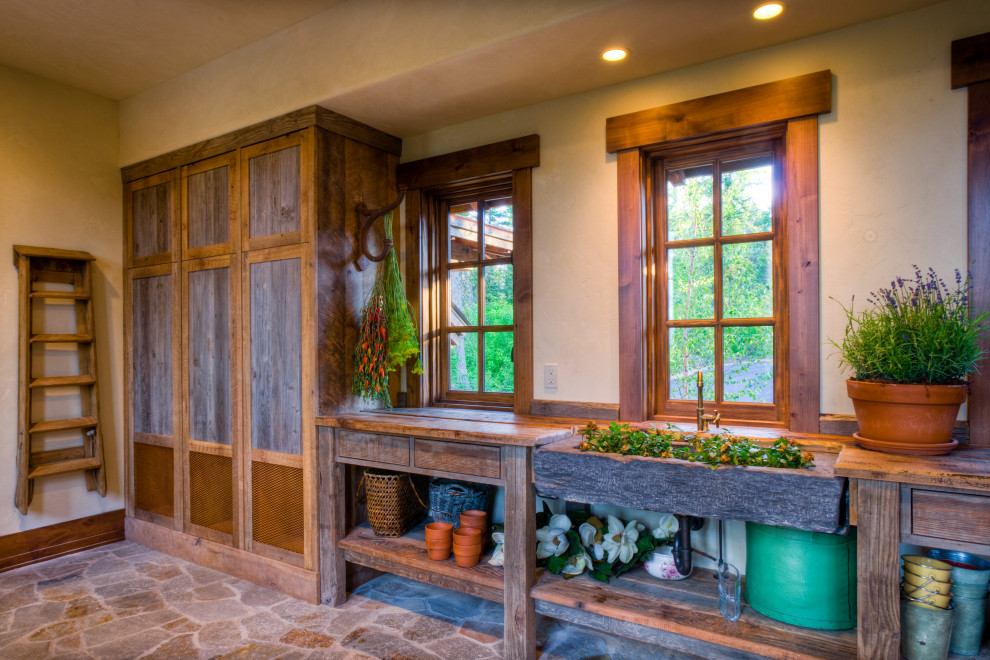 Country mudroom in Other.