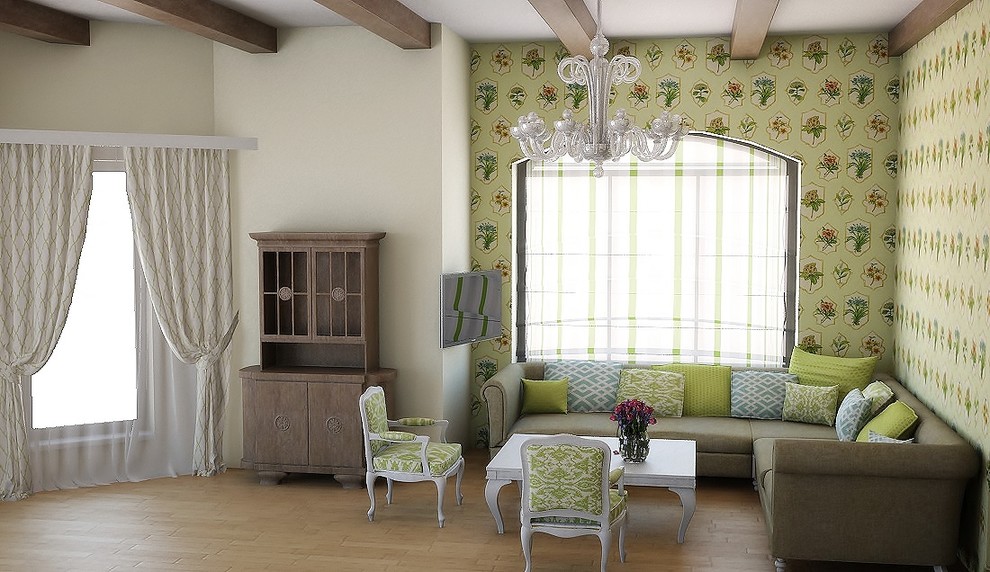 Выполнение интерьера коттеджа