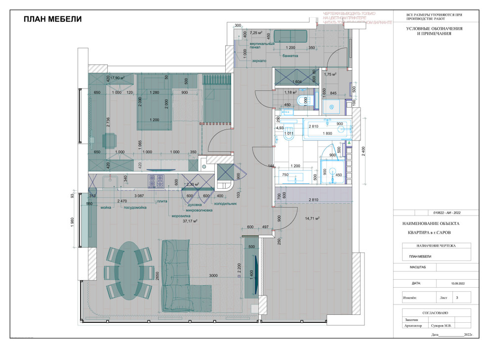 ПРИМЕР КОМПЛЕКТА ЧЕРТЕЖЕЙ
