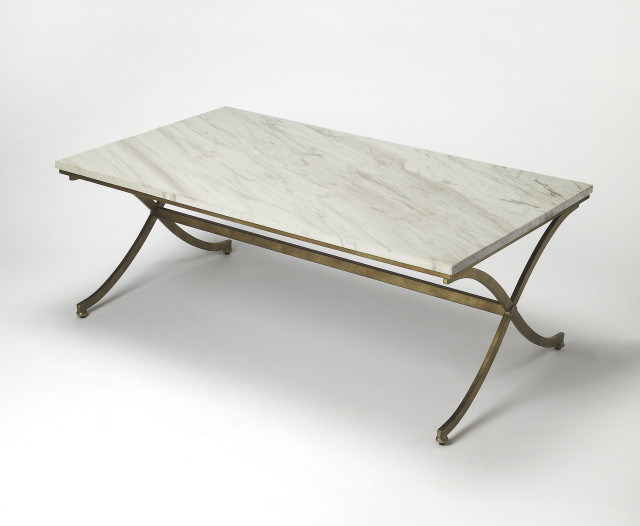Pamina Marble Cocktail Table, 9322355 Contemporary Coffee Tables