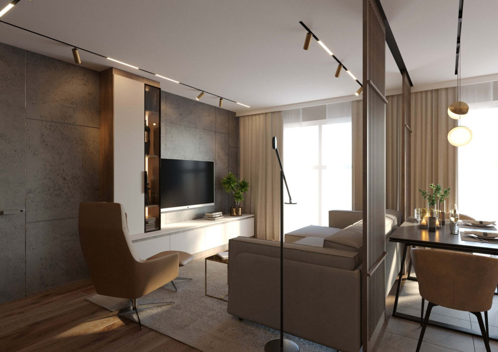 РЕМОНТ КВАРТИРЫ 54 М2 ЖК ДЕКАРТ