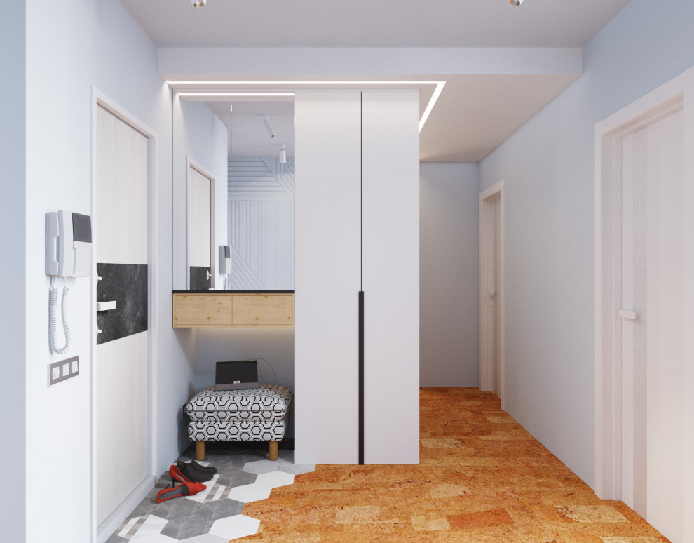 «Шестигранная любовь». Дизайн-проект квартиры для молодой семьи