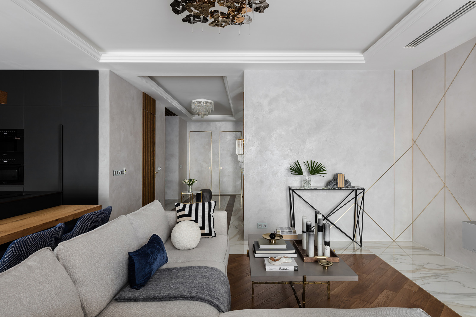 Уверенная в себе квартира в ЖК "Крестовский De Luxe"