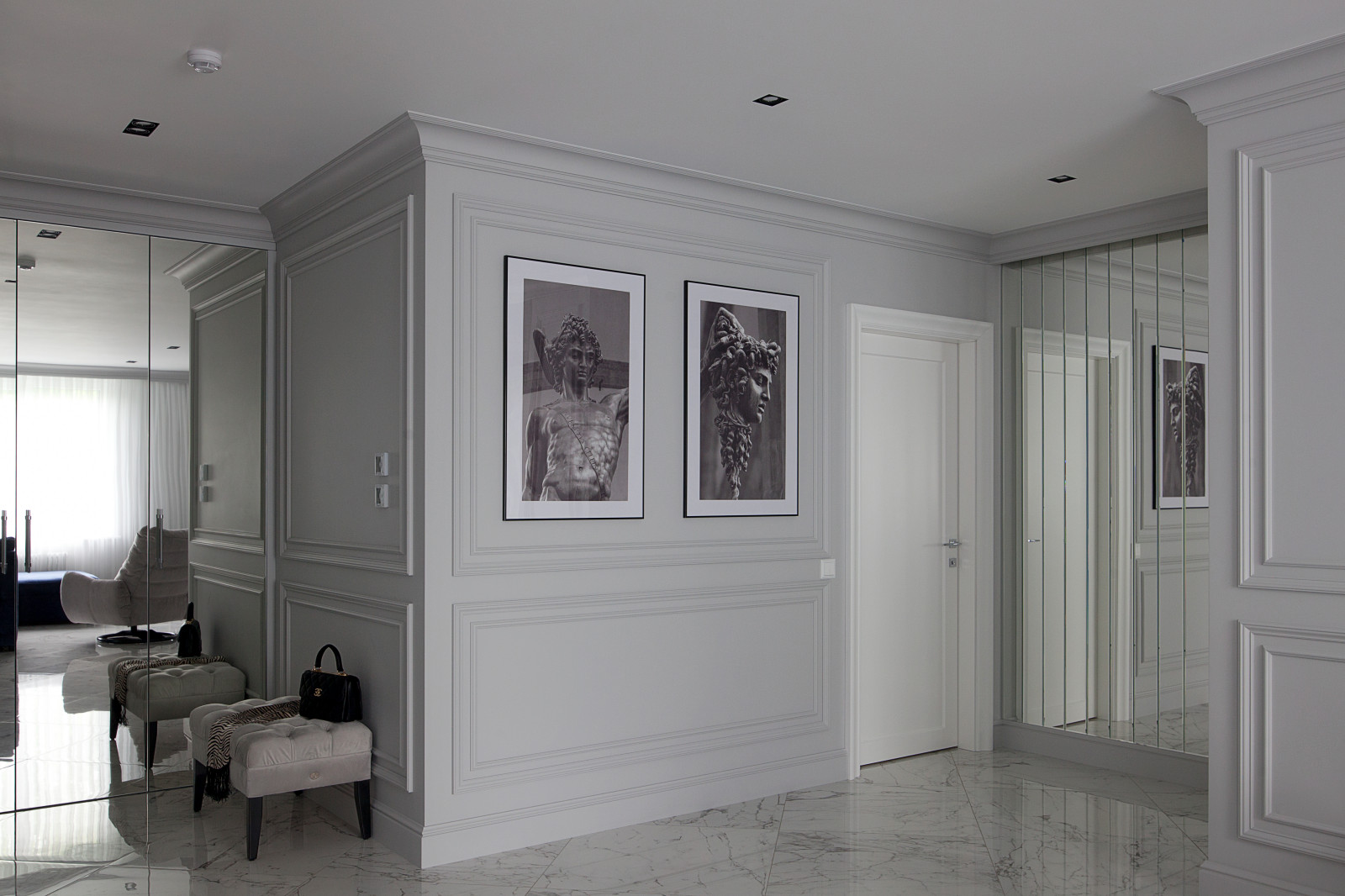 Интерьер квартиры в стиле современной классики 105 кв.м.