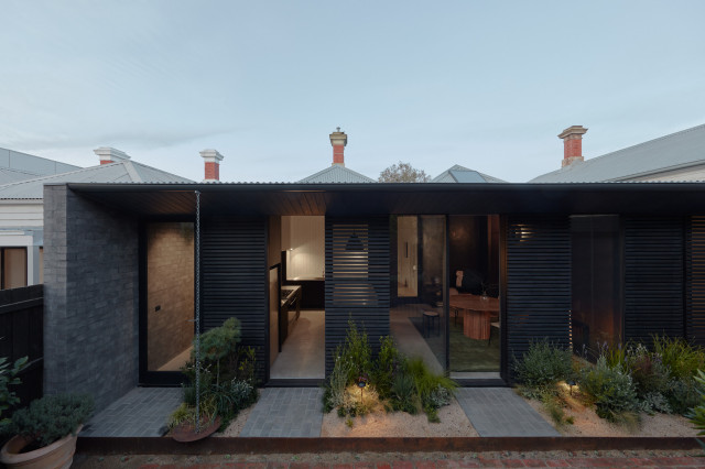 Brunswick Lean-to contemporary-exterior