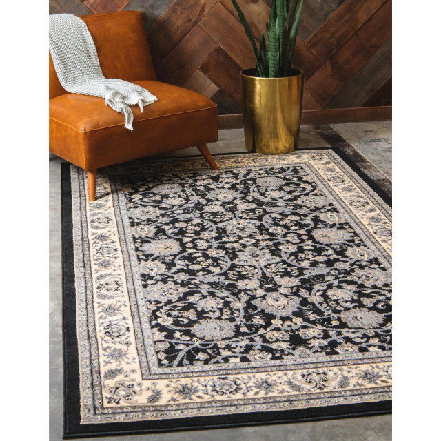 Unique Loom Washington Sialk Hill Rug, 8'x10' Traditional Area Rugs