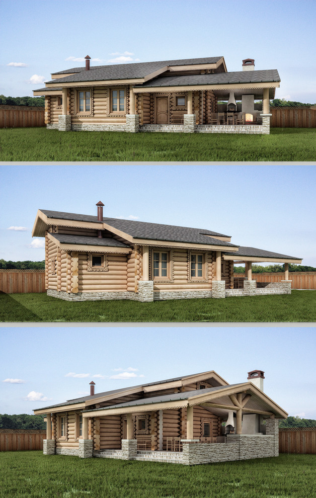 Банный комплекс с террасой