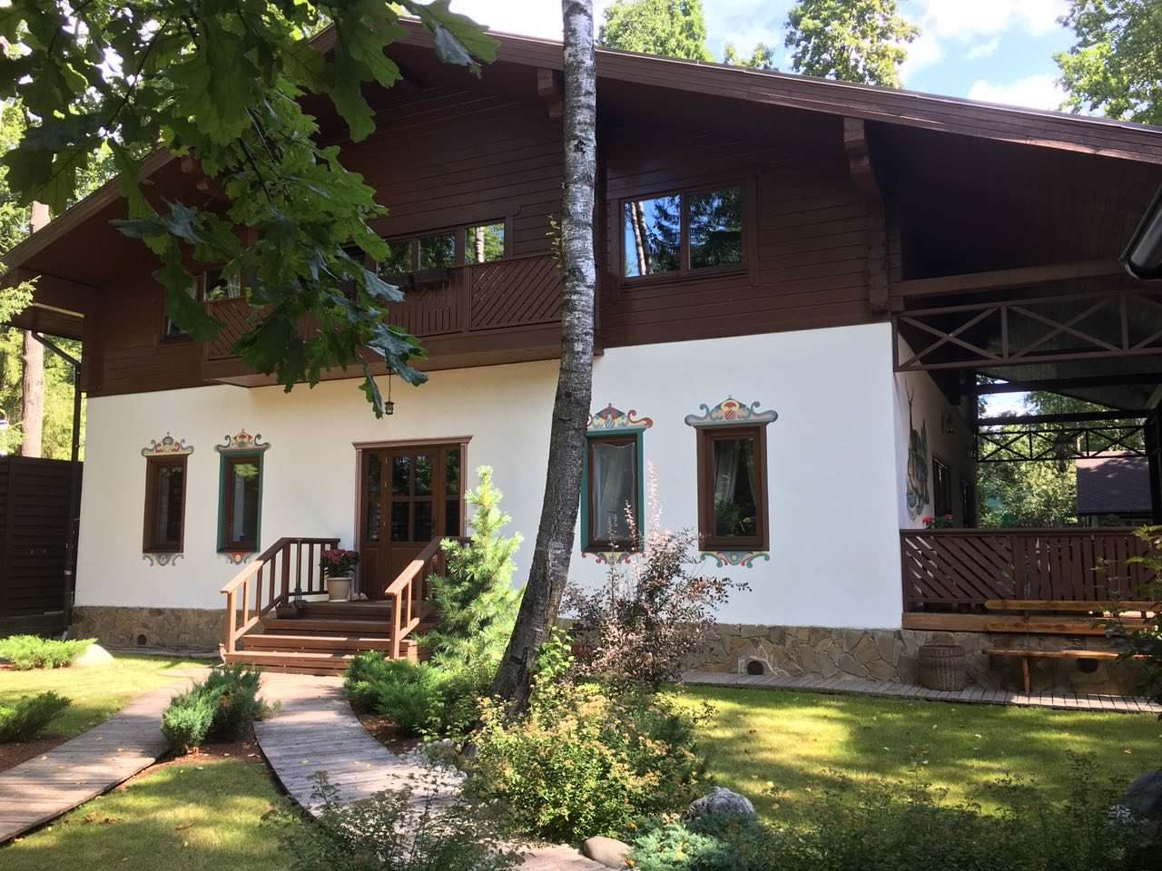 Дом в стиле Luftlmalerei