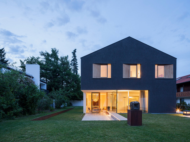 Haus Krailling moderne-facade