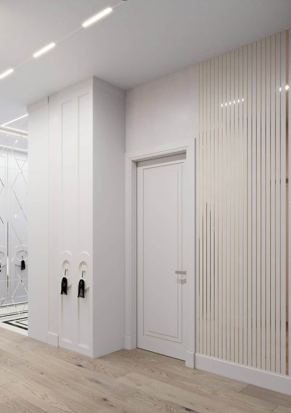 Дизайн и ремонт квартиры на Золоторожском Валу — Золотой акцент