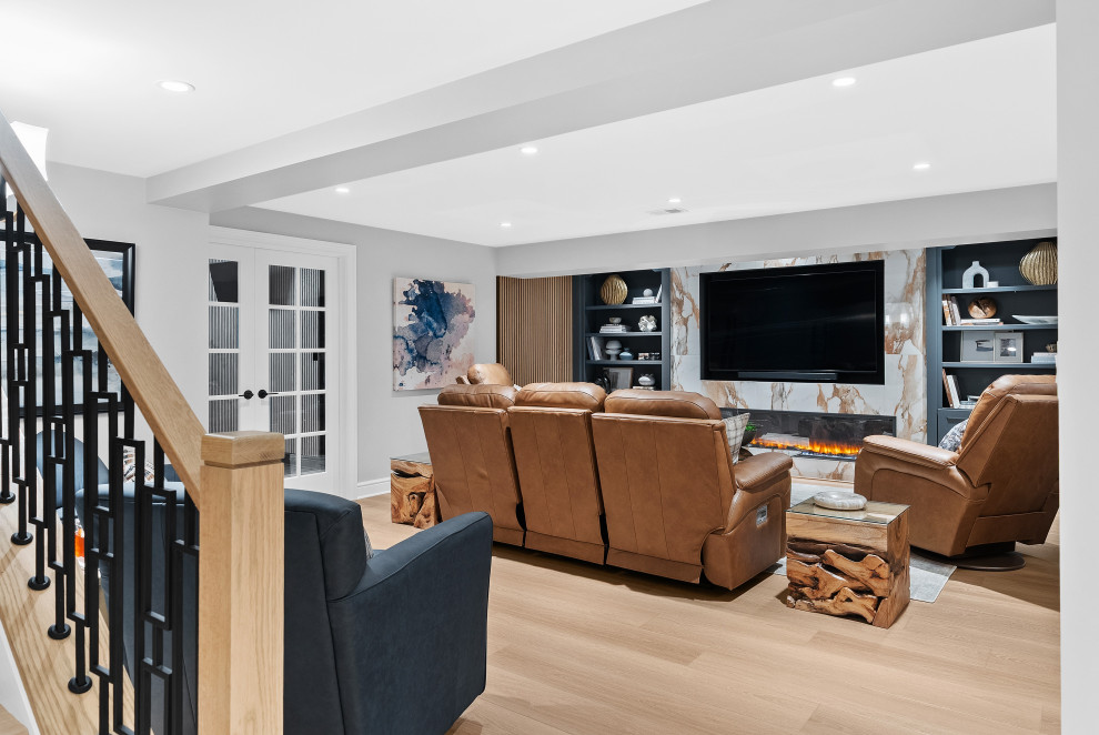 Custom Basement Home Theater | Luxury Basement Remodeling